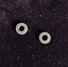 Pandora Stirling Sliver Clear Sparkle Spacer Charms X2