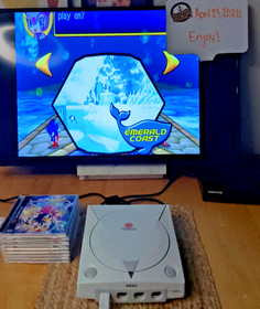 Sega Dreamcast Sonic Shuffle RARE Not For Resale (NFR) Variant CIB TESTED surviv