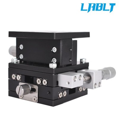LABLT 60×60mm 3Axis Linear Stage Trimming Platform Bearing Tuning Sliding Table