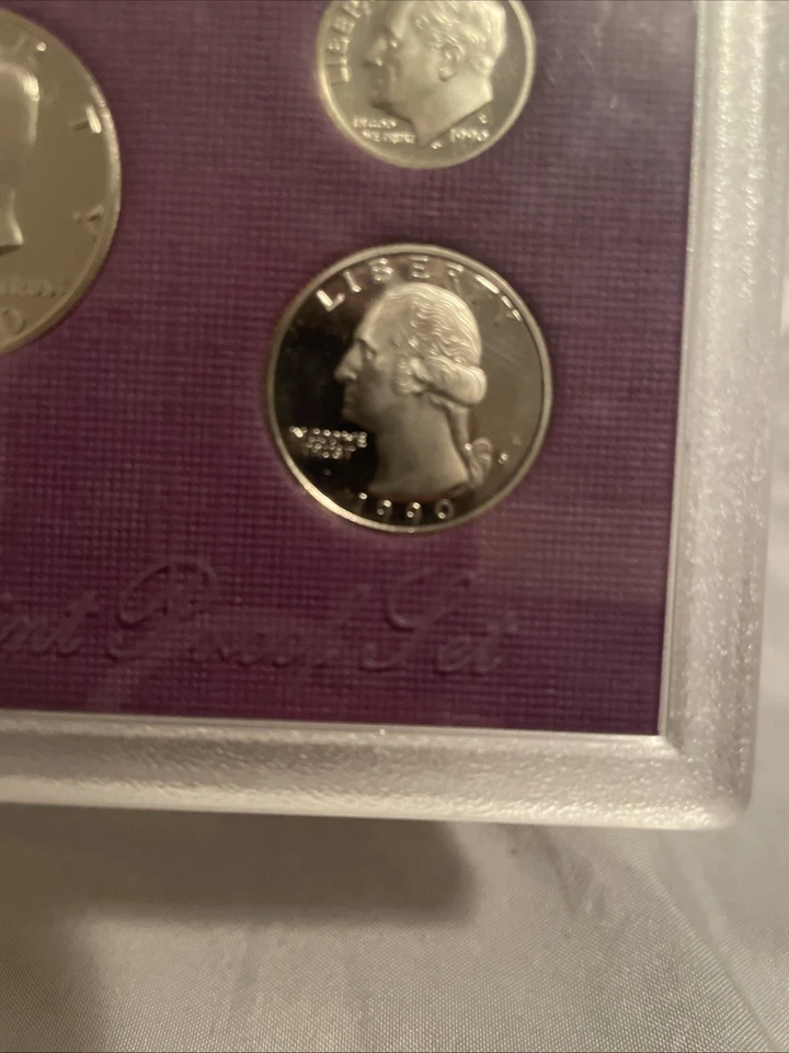 1990 S US Mint Proof Set - OGP - Image 2 of 4
