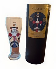 Vintage RITZENHOFF Beer Glass In Original Packaging 2003 New Anja Kroencke
