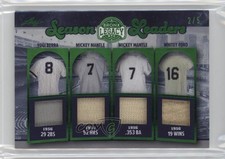 2025 Leaf A Bronx Legacy Green Spectrum Holofoil /5 Yogi Berra Whitey Ford 17uv