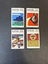 Australia 1973 - 6th June National Development 2nd Series set of 4 used
