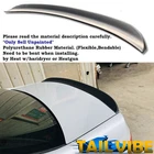 TailVibe Rear Trunk Duckbill Spoiler Wing Fits Pontiac G6 2005-2010 Sedan 284G