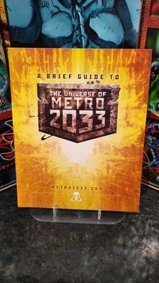 METRO REDUX PlayStation 4 PS4 System Game ''A BRIEF GUIDE'' To Promo Insert *ONLY*
