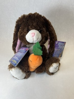Russ Shining Stars Stuffed Dark Brown Chocolate Bunny Rabbit Plush W/ Tags 2006