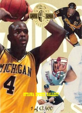 1993 CLASSIC FOUR SPORT LIMITED PRINT CHRIS WEBBER  1OF63,400 LP1 1V53