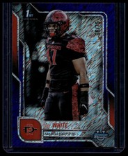 Trey White 2025 Bowman Chrome University Purple Shimmer 1st /75 San Diego State