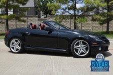 2011 SLK-Class SLK 300 ROADSTER BLK/RED INT 78K LOW MILES NICE
