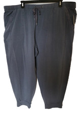 NWT Terra and Sky Gray Knit Jogger Pant Womens Size 4X