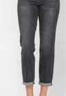 Judy Blue Washed Black No Doubt About It Boyfriend Fit Mid Rise Jeans Size 15 32 — photo 1