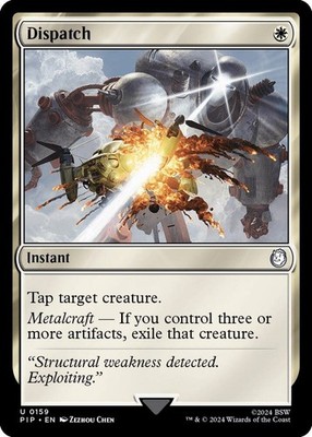 1x Dispatch - Universes Beyond: Fallout - NM  -  MTG
