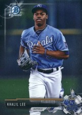 2017 Bowman Chrome Prospects #BCP218 Khalil Lee - BB