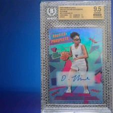 25-26 Donruss Olivia Miles RATED PROSPECT AUTO 1/1 Lynx WNBA BGS 9.5 Auto 10🔥 