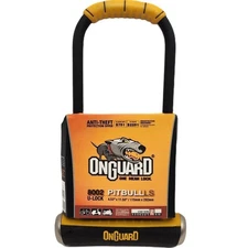 OnGuard 8002 Pitbull LS X4P Bicycle U-Lock 4.53" x 11.5" Keyed