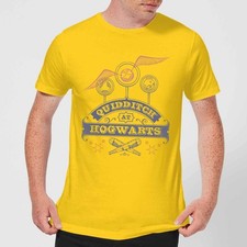 Harry Potter Quidditch At Hogwarts Men's T-Shirt - Yellow