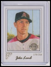 2017 Topps Gallery Jake Lamb Private Issue #/250 #139 Arizona Diamondbacks