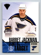2002-03 Private Stock Titanium #18 BARRETT JACKMAN Right on Target