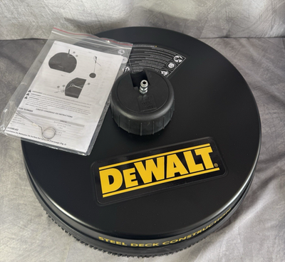 #ad Used DEWALT DXPA37SC 18quot; Pressure 3700 PSI Steel Deck Surface Cleaner Quick Con $49.99