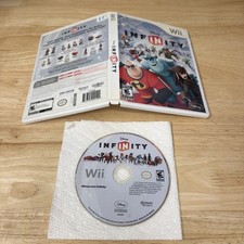 Disney Infinity Wii CB Case & Disc Tested Working