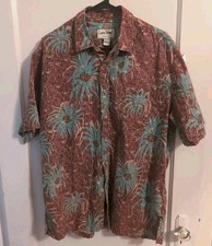 Cooke Street Aloha Hawaiian Shirt Mens Large Honolulu