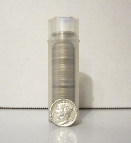 Mercury Dime Roll