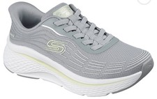 Skechers Hands Free Swift Fit Women s Slip- On Sneakers Gray/ Green Size 7.5 New