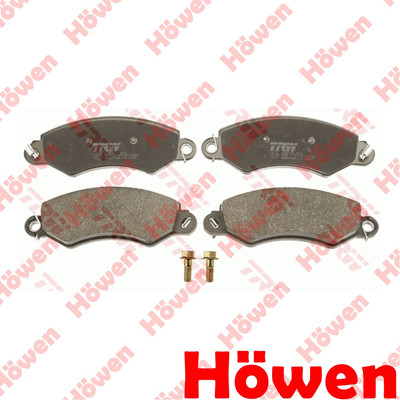 Fits LDV Maxus 2005-2009 Maxus V80 2011- 2.4 D Brake Pads Set Front Howen