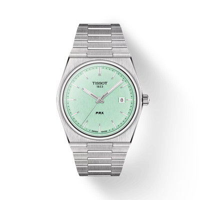 Men's Classic Watch PRX/316L Green Stainless Steel Watch T137.410.11.041.00 40mm