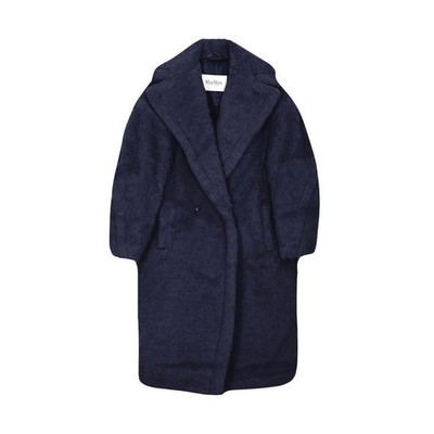 MaxMara Damen Alpaka & Woll Mantel mit Ikone Teddybär 151644191