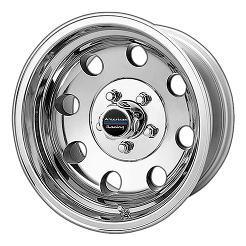 15x8 American Racing AR172 BAJA Polished Wheel 6x5.5 (-19mm)
