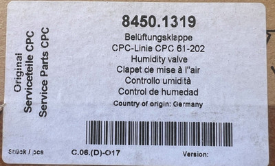 Rational Belüftungsklappe CPC-Linie CPC 61-202 - Art. Nr. 8450.1319