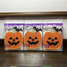 Target Bullseye Playground Halloween 2023 VIVITAR Pumpkin Cup Warmer Lot of 3