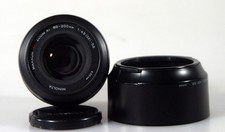 SONY/MINOLTA 80-200MM F4.5 LENS WITH HOOD AND FRONT AND REAR CAPS