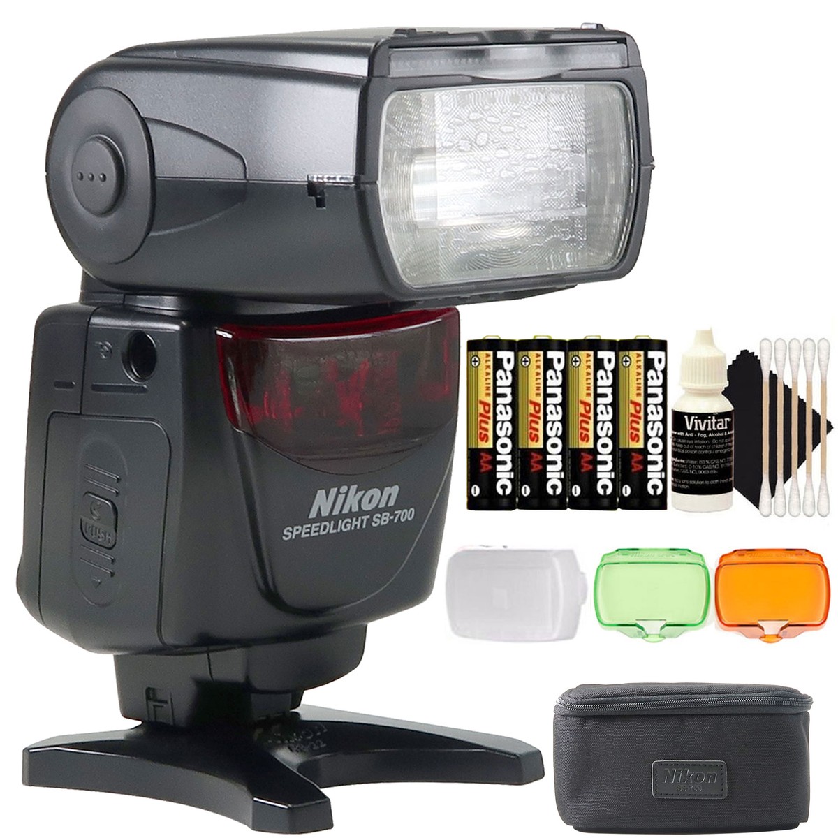 Nikon SB-700 AF Speedlight Flash + Extra Batteries for Nikon D750