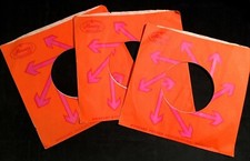 Mercury 45 Company Record Sleeves 1969-1973 LOT OF 3