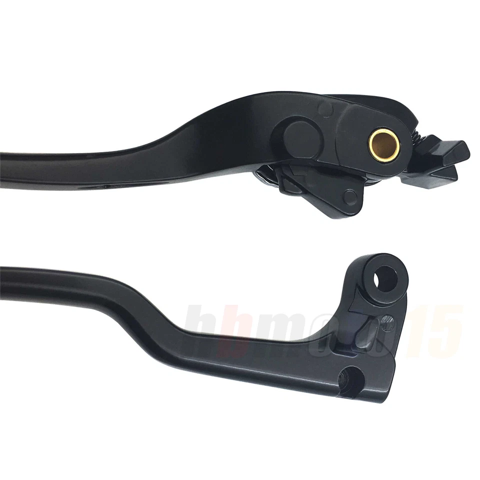 Black Brake Clutch Hand Levers Slender Aluminum For 2003 - 2006 CBR 600 RR  - Imagem 4 de 4