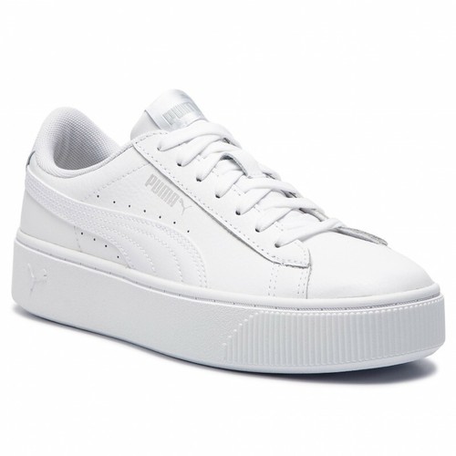 SCARPE SNEAKERS DONNA PUMA VIKKY STACKED L 369143 PELLE 02 ORIGINALE AI 2021  | eBay