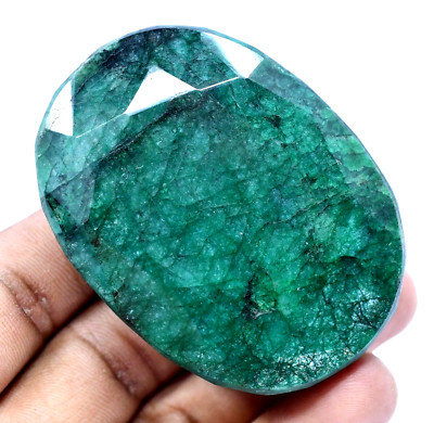 673.0 CT Natürlich Riesiges Grün Smaragd Earth-Mined Certified Museum Verwendung
