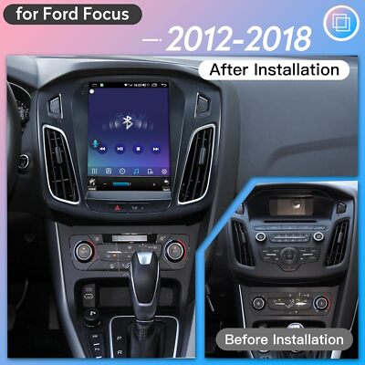 Carplay + Camera For Ford Focus 2012-2018 Car Stereo Radio GPS Navi Android 13.0