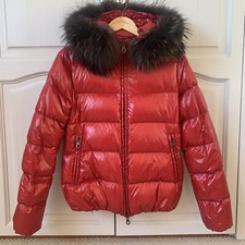 Duvetica Padded Down Coat ‘adhara’ Ladies High Shine Puffer- Italian Size 44 -12