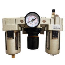 New 0.75" Filter Regulator Control Moisture Trap Lubricator for Air Compressor