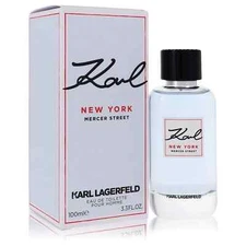 Karl New York Mercer Street for Men Karl Lagerfeld EDT Spray 3.3 oz New in Box