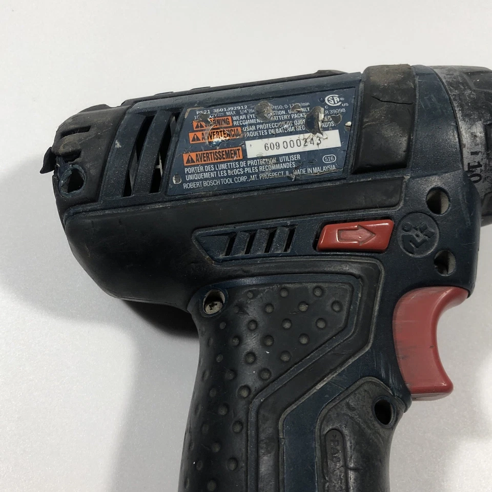 BOSCH 12V Pocket Driver PS21 con Batería Nueva, SIN Cargador Usado Probado Funcionando Foto 4 de 4