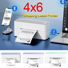 Bluetooth Thermal Label Shipping Printer 241BT Wireless Address Label Maker LOT