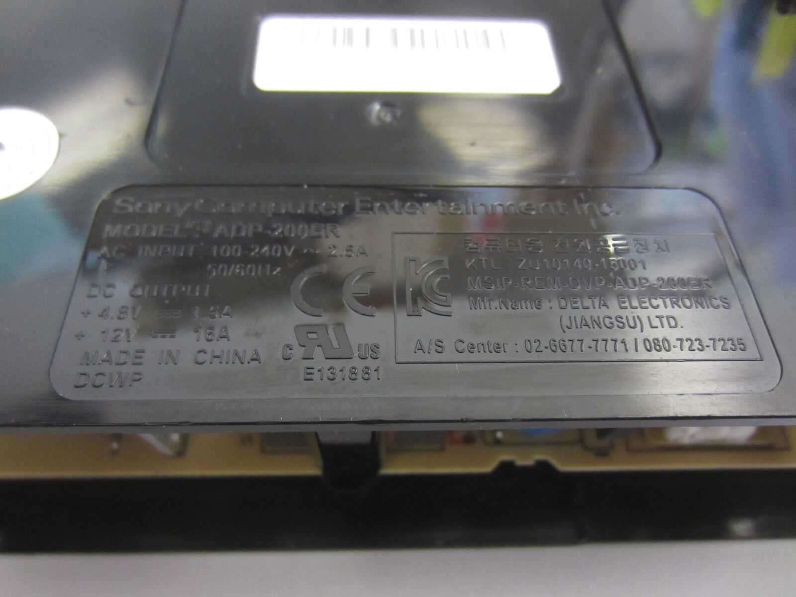 Original Sony PS4 ADP-200ER Power Supply for CUH-1215A CUH-12xxA Series