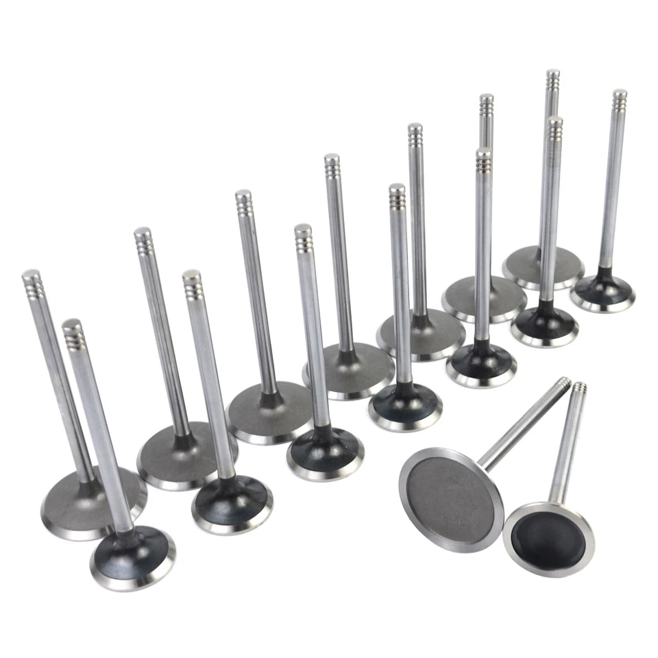 Intake & Exhaust Valves For 09-18 Chrysler Dodge Ram 1500 Jeep Charger 5.7L V8 - Image 2 of 4