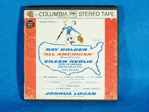 STUDIO OPEN REEL R2R TAPE RAY BOLGER ALL AMERICAN MUSICAL COMEDY OQ455 GOOD COND
