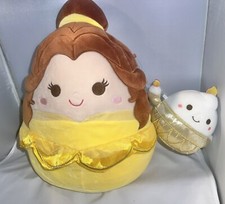 Squishmallows Disney Princess Belle Lumiere 10 NWT RARE Beauty And The Beast