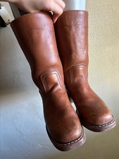 vintage frye campus boots womens